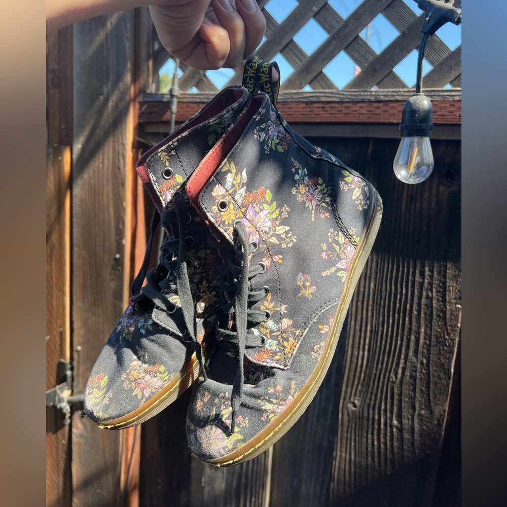 Dr Martens Floral shoes